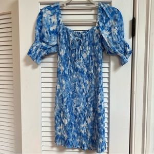 Shirred mini dress Faithful the Brand